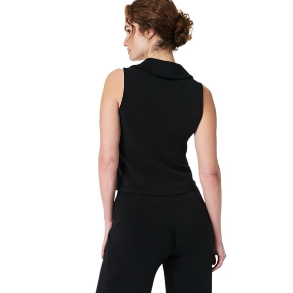 Spanx - Airessentials Polo Tank - Black, NWT - Picture 2 of 4